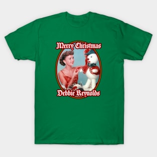 Debbie Reynolds: Merry Christmas T-Shirt